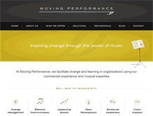 Tablet Screenshot of movingperformance.com